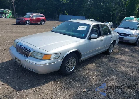 2000 Mercury Grand Marquis Gs from USA, damaged, VIN 2MEFM74W2YX7FFIJD